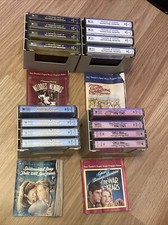 Readers Digest Cassette tapes w/ holders War Years Melodies Country Lot
