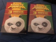 Kung Fu Panda 3-movie Collection DVD WITH SLIPCOVER 3 DISC SET LIKE NEW