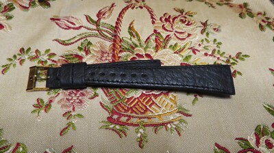 altes original ZENITH Uhrenarmband Leder 1,2 cm neuwertiger Zustand 15