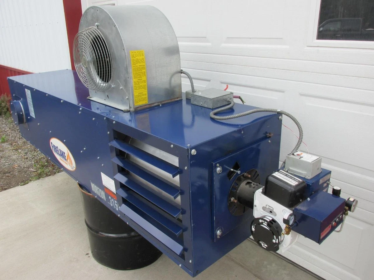 Shenandoah Firelake Horizon 315 Waste Oil Furnace Heater W/ Meter Pump -  Recond. | eBay