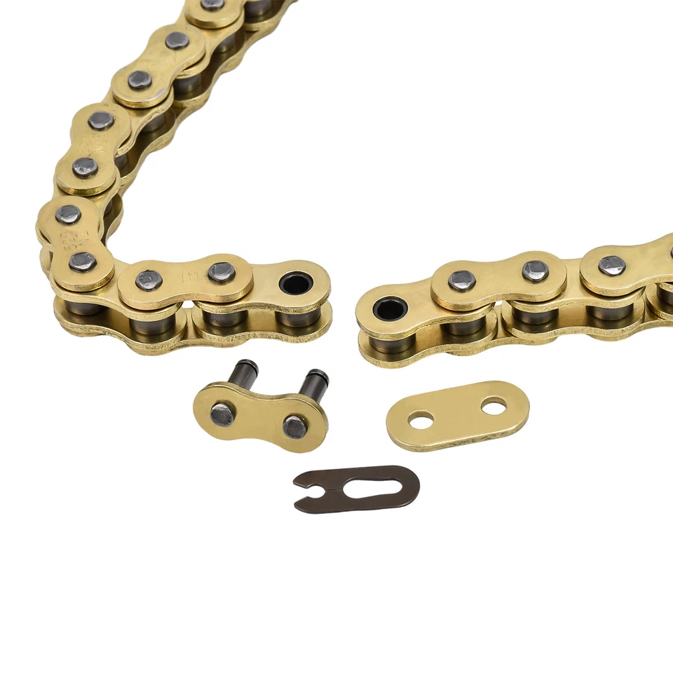 Gold Drive Chain & Sprockets Kit for Yamaha TTR125LE TTR125 TTR125L 2002-2018 - Image 4 of 4