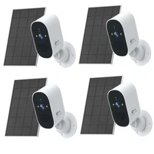 XVIM Solar Battery Powered Wireless WiFi Outdoor Home Security Camera System