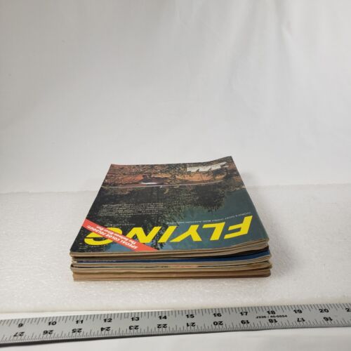 Lot 8 70er Flying Magazine 1970 1971 1972 1973 1975 Luftfahrt Vintage - Bild 21 von 22