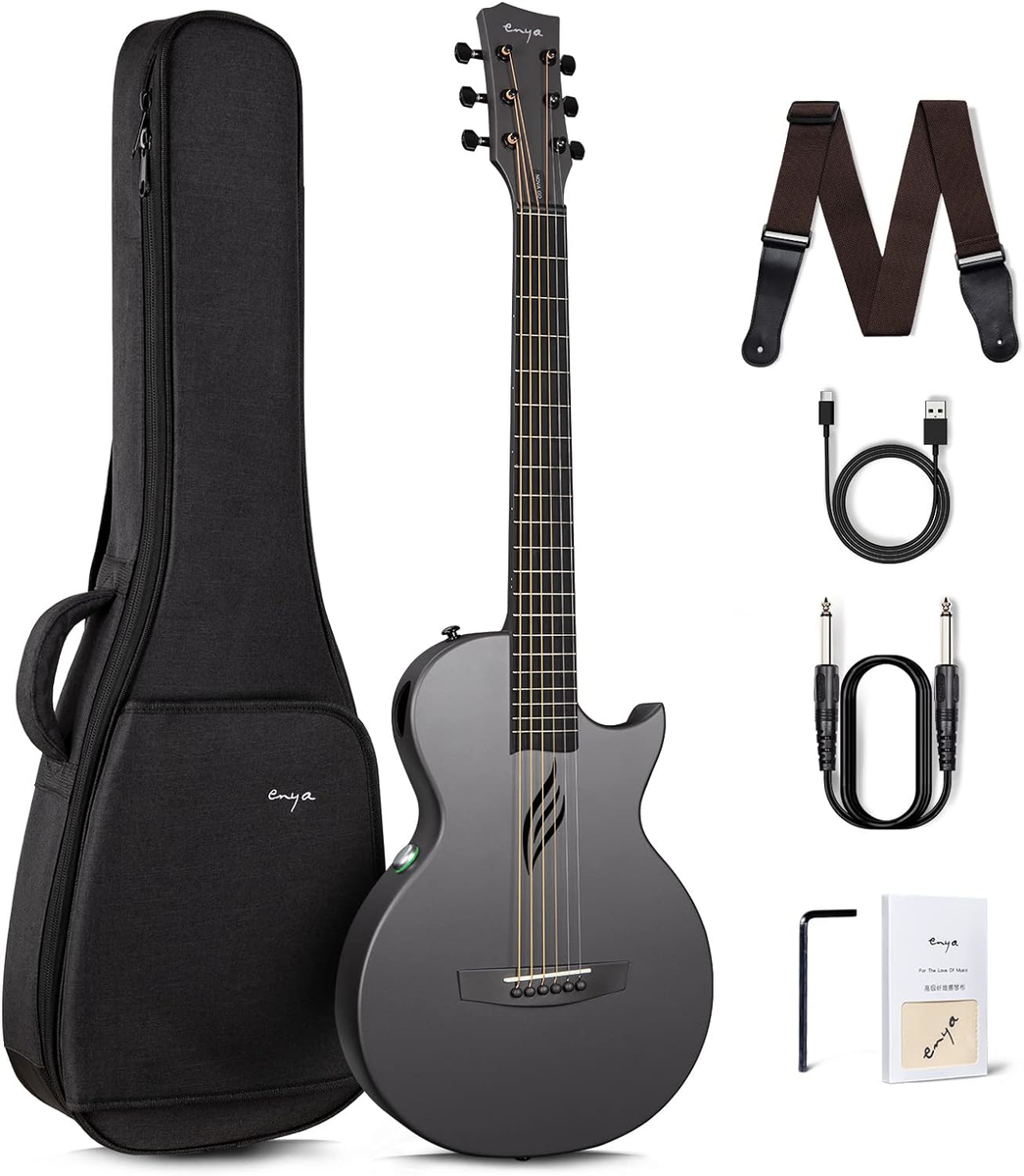 Enya NOVA Go SP1 Carbon Fiber Acoustic Electric Guitar with