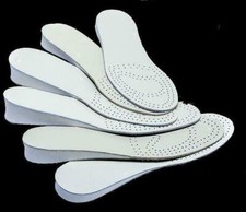Height Increasing Insoles Cowhide Add Taller 1.5cm to 3.5cm / us size 6 to 11 M
