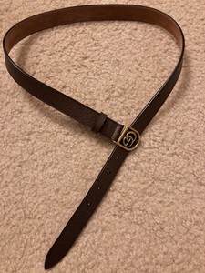 gucci interlocking belt womens