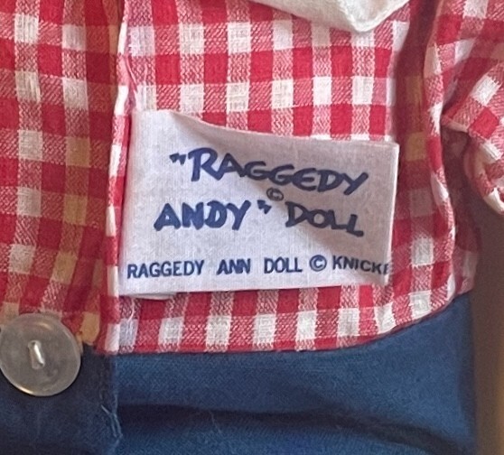 Raggedy Ann & Andy | Vintage c. 1968 | Knickerbocker 15