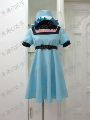 Steins Gate Cosplay Shiina Mayuri Costume Research Institute LabMem No.002 Dress