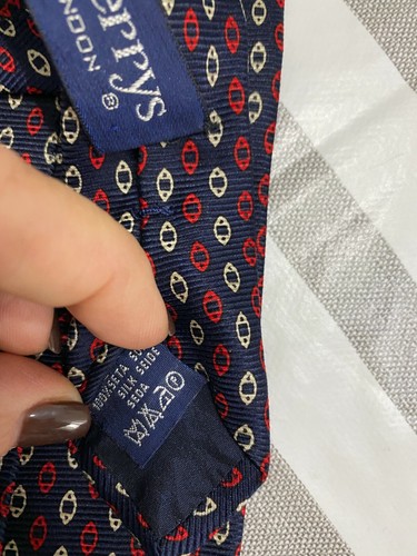 Cravatta Burberrys London Seta Tie Made in Italy Burberry - Imagen 6 de 6