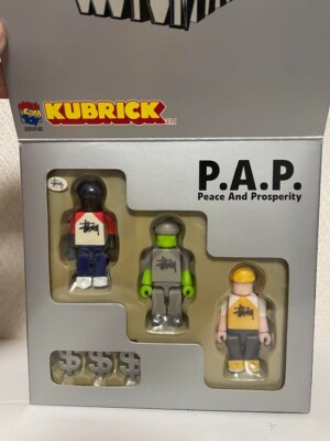 その他 STUSSY P.A.P. Peace MEDICOM TOY Stussy Kubrick P.A.P Peace And Prosperity Limited Edition Medicom
