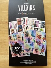Disney Villains The Happy Planner Single Sticker Sheets