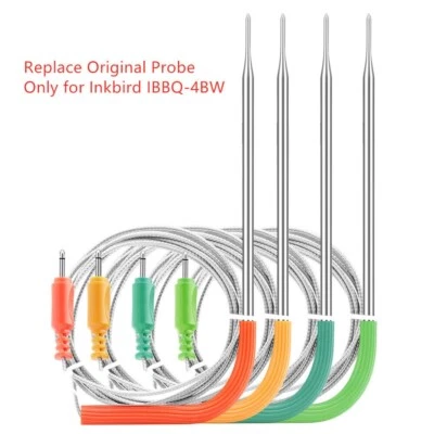 Originaler Sondensensor Metall für Inkbird Digital Wifi Thermometer IBBQ-4BW CF
