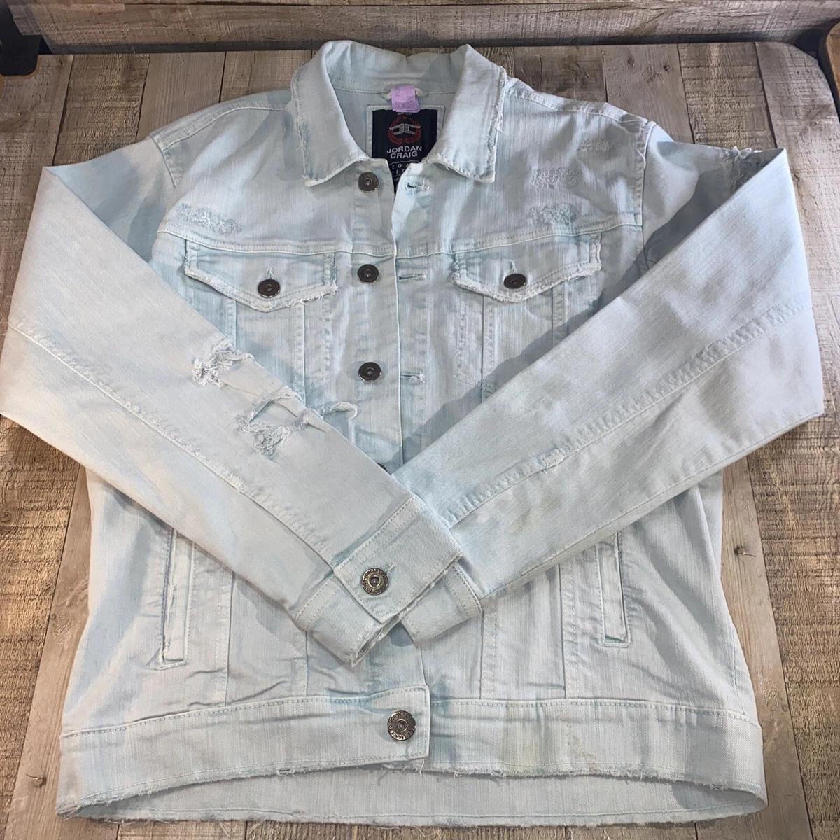 Jordan craig denim jacket sales