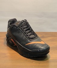 Nike Air Max Plus TN SE Black/Laser Orange GS Size 5Y /6.5 Womens AR0005 001