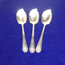 Set of 3 WM ROGERS MFG. CO Jelly Server Spoons "LEGION" Silverplate 1931 ~S06