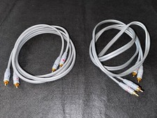 TWO MONSTER STANDARD HI-PERF. SHIELDED AUDIO CABLE 6ft.