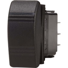 Blue Sea Systems Blue Sea 8290 Water Resistant Contura  III Switch, Black, On -