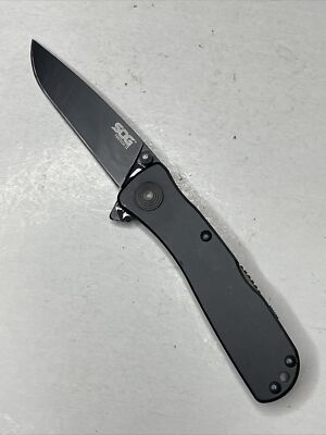 SOG TWITCH II Assisted Pocket Knife AUS-8 Aluminum Handle - Parts/Repair