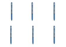Paper Mate InkJoy Gel Pen Retractable Smooth 0.7mm Slate Blue 6/Pk Office School