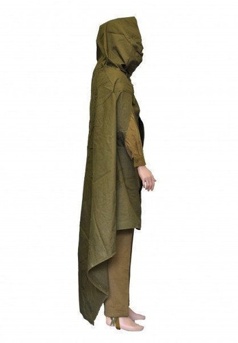 Soviet Russian Army soldiers cape-tent poncho WW2 type 100% original NEW - Picture 3 of 10