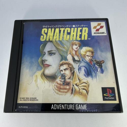 USED Snatcher (Sony PlayStation 1) Japanese from Japan JP PS1 - Picture 4 of 24