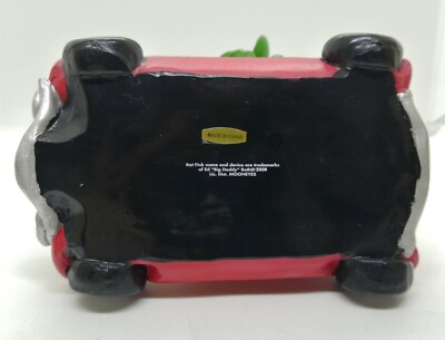 Rat Fink Ashtray Figure Mini Car Red Figure Resin Green Monster