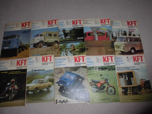67 alte diverse Hefte KFT, der deutsche Straßenverkehr 1960er-1980er gemischt - Bild 2 von 7