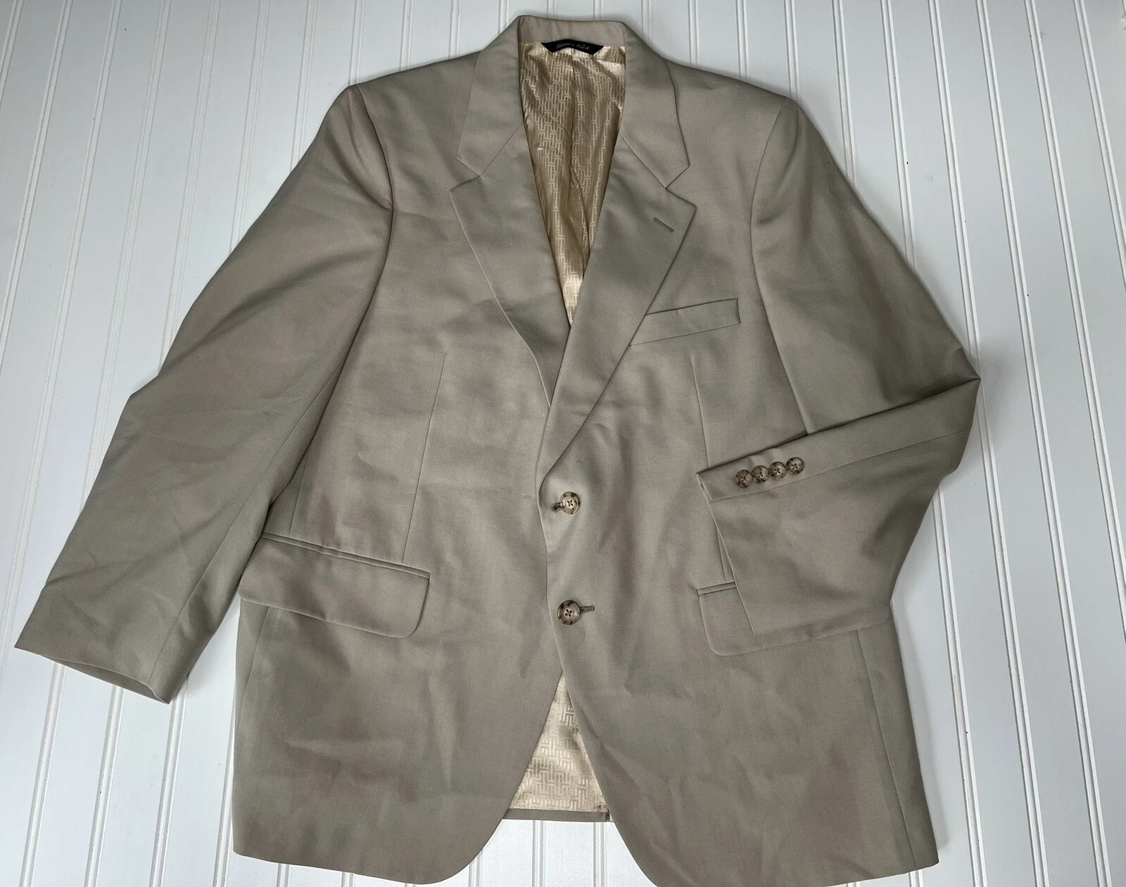 Christian Dior Tuta Uomo Cappotto Sportivo Giacca Lana 44R