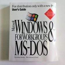 Microsoft Windows for Workgroups MS-DOS User's Guide 1994