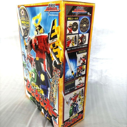 BANDAI Power Rangers Samurai Sentai Shinkenger DX Shinken Oh Megazord Tokusatsu - Picture 3 of 4