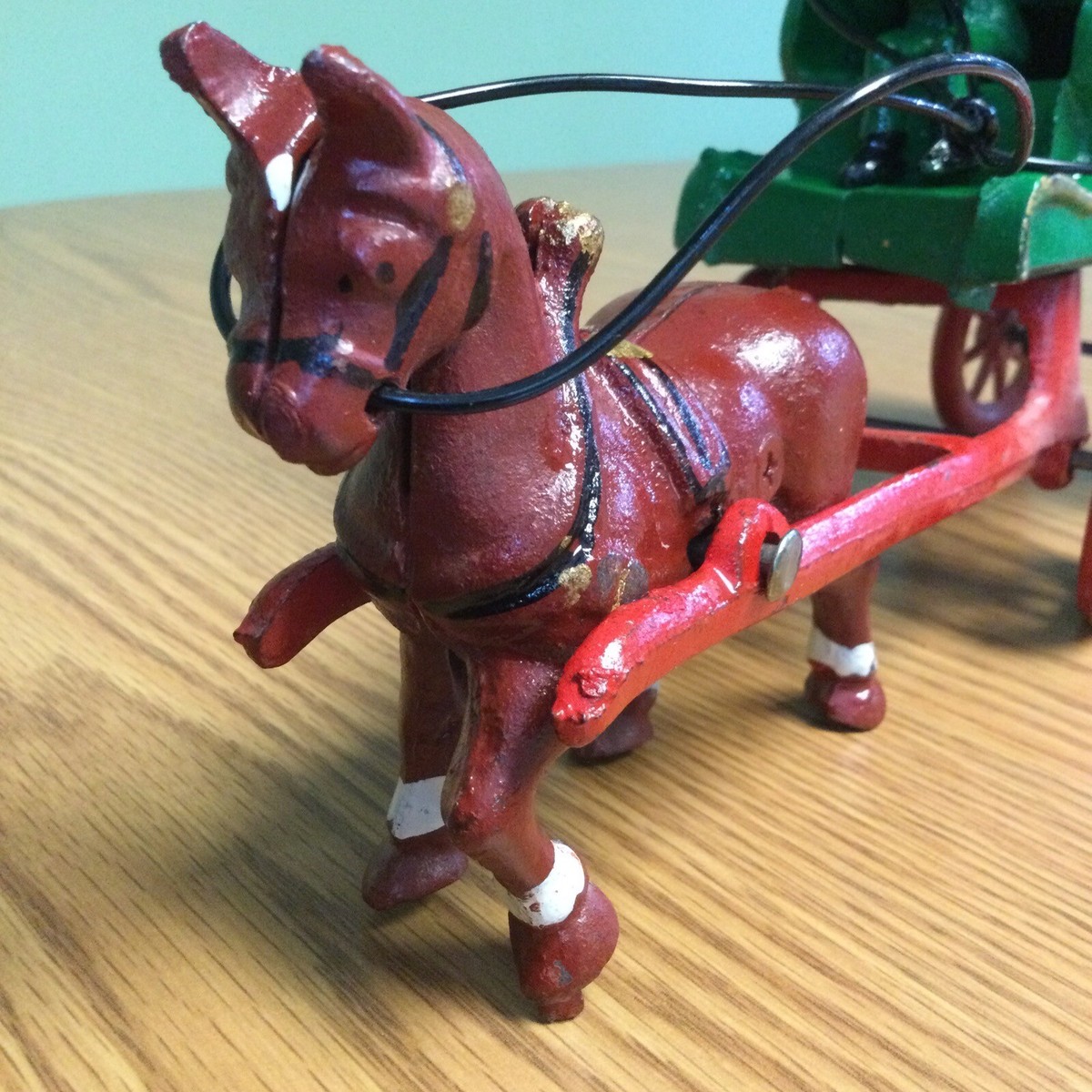 インテリア ヴィンテージ 鋳鉄 U.S. MAIL ワゴン 馬車 Vintage
