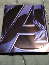 Marvels Avengers Bluray Best Buy Steelbook embossed scratch  small dent