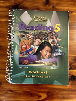 BJU Press Reading 5 Worktext Teachers Edition 9781579244446| eBay