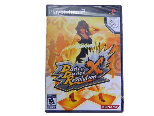 PS2 DDR X Playstation 2 Dance Dance Revolution with 2x PS2 Dance