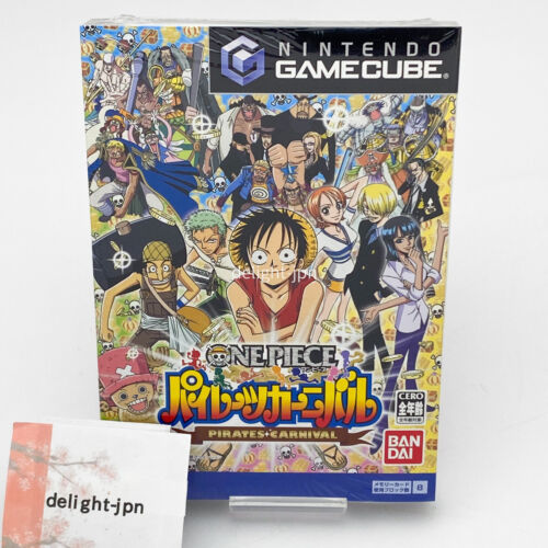 One Piece Pirates Carnival Nintendo Gamecube JAPAN IMPORT JAPANESE BANDAI SEALED