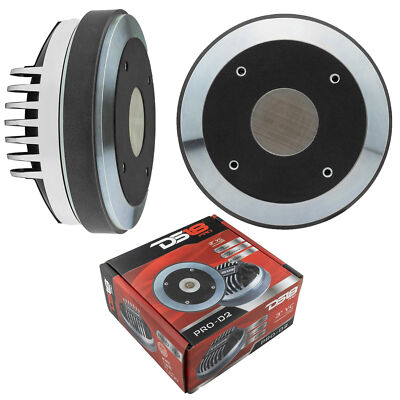 3'' VC 8 Ohm 800 W 2'' Bolt On Throat Titanium Compression Driver Pair DS18