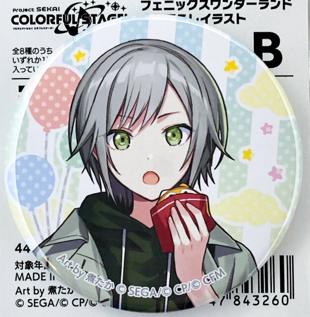 Project SEKAI COLORFUL STAGE Shiho Hinomori Tin Badge Ver. Phoenix