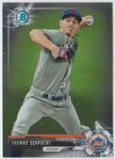 2017 Bowman Chrome Prospects #BCP138 Thomas Szapucki - New York Mets