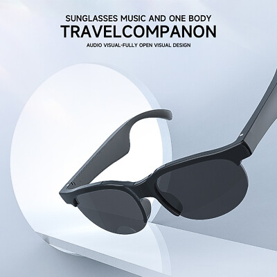Bluetooth Sunglasses Wireless Glasses Headphone Headset Stereo Earphone With Mic