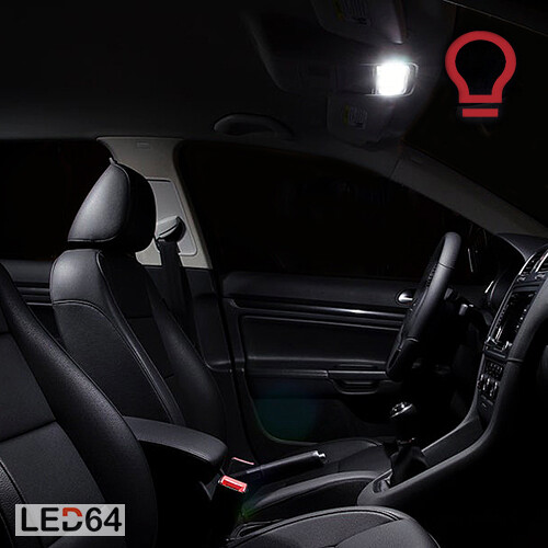Kit ampoules à LED éclairage intérieur habitacle blanc pour Renault Vel Satis - Foto 2 di 3