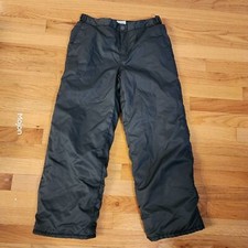 Children's Place Gray Ski Snow Pants Pockets Adjustable Waist Size 10 Kids Youth
