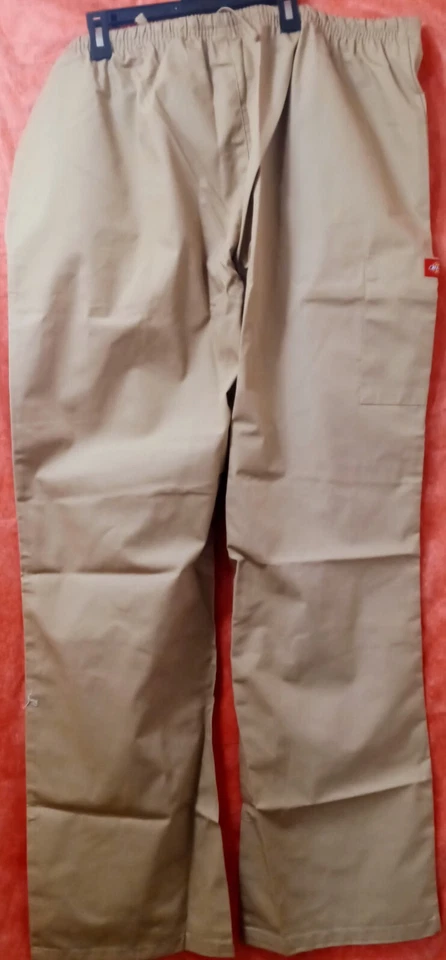 Pantalones Médicos Dickies EDS Tostados XL Alto. Bonito nuevo con etiquetas Foto 2 de 3