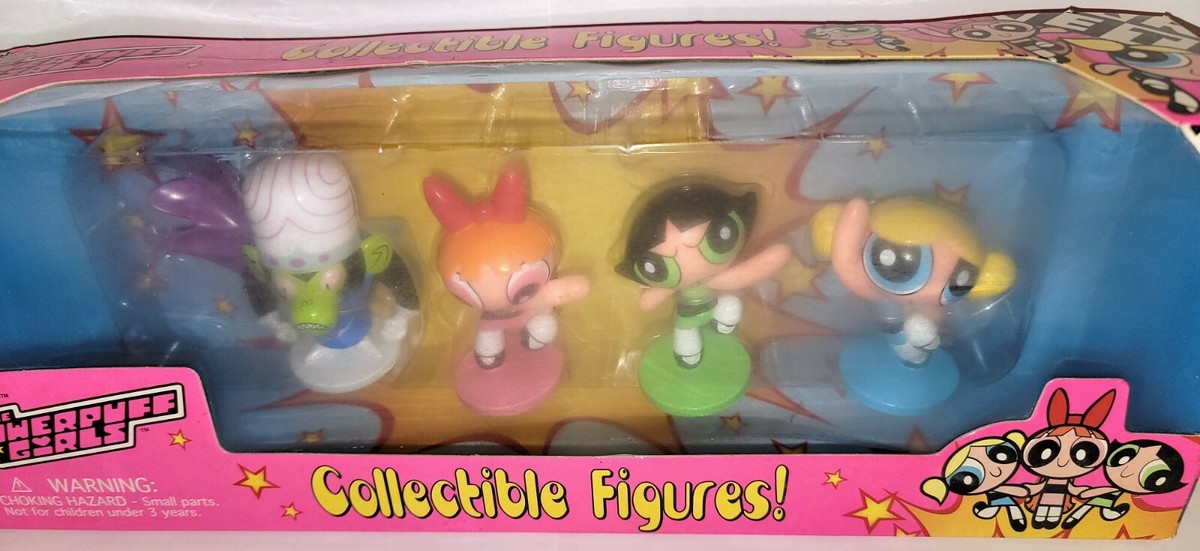 Vintage The Powerpuff Girls フレシノ着用 M-L Rare Vintage 90's PowerPuff Girls BUBBLES Statue Large 12