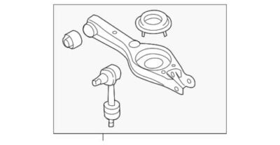 Genuine Hyundai Lower Control Arm 55220-3Q255-FAS