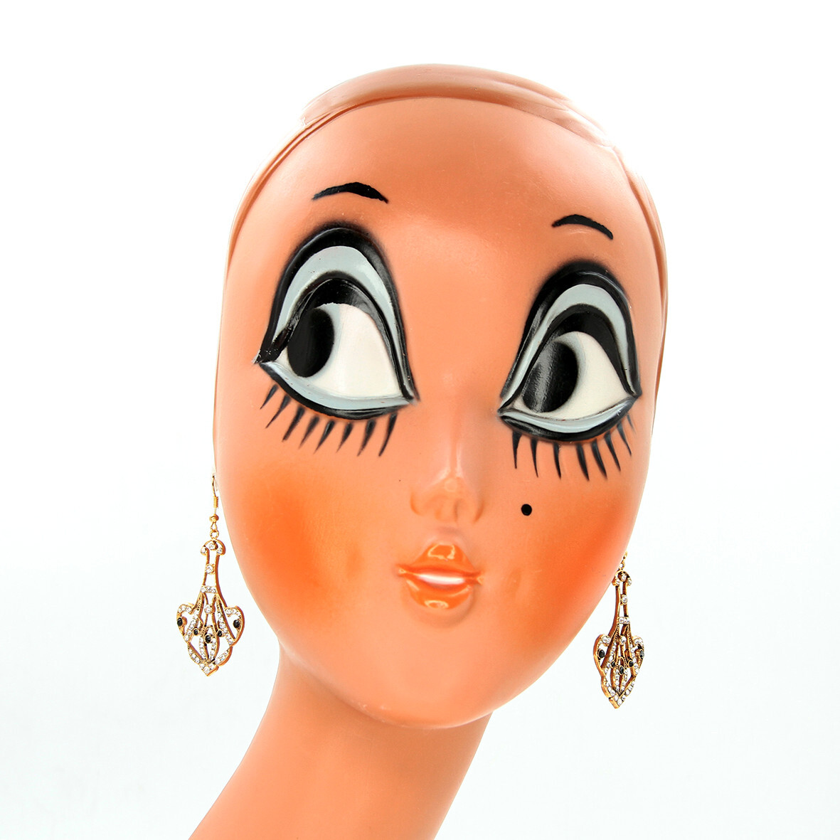 Boucles d'oreilles Pierre Bex Art Déco parfaites pour vos soirées rétro chic