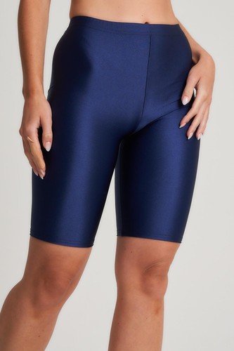 NEU Damen Frauen glänzende Radshorts Biker dehnbar Tanz Fitness Yoga Hose1 - Bild 10 von 25