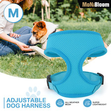 Soft Pet Dog Harness Breathable Mesh Reflective Vest Chest Strap For Medium Dogs