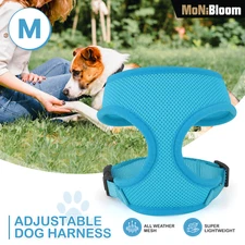 Soft Pet Dog Harness Breathable Mesh Reflective Vest Chest Strap For Medium Dogs