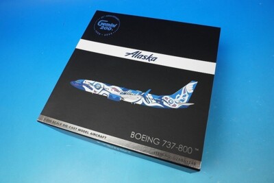 1:200 B737-800 Alaska Airlines Xaat Kwaani Salmon People N559AS