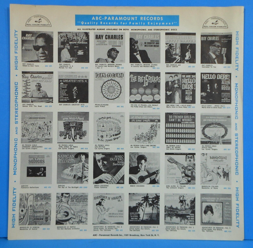 RAY CHARLES LIVE IN CONCERT LP 1967 ORIGINAL PRESS GREAT CONDITION! VG+/VG+!!A - Picture 3 of 7